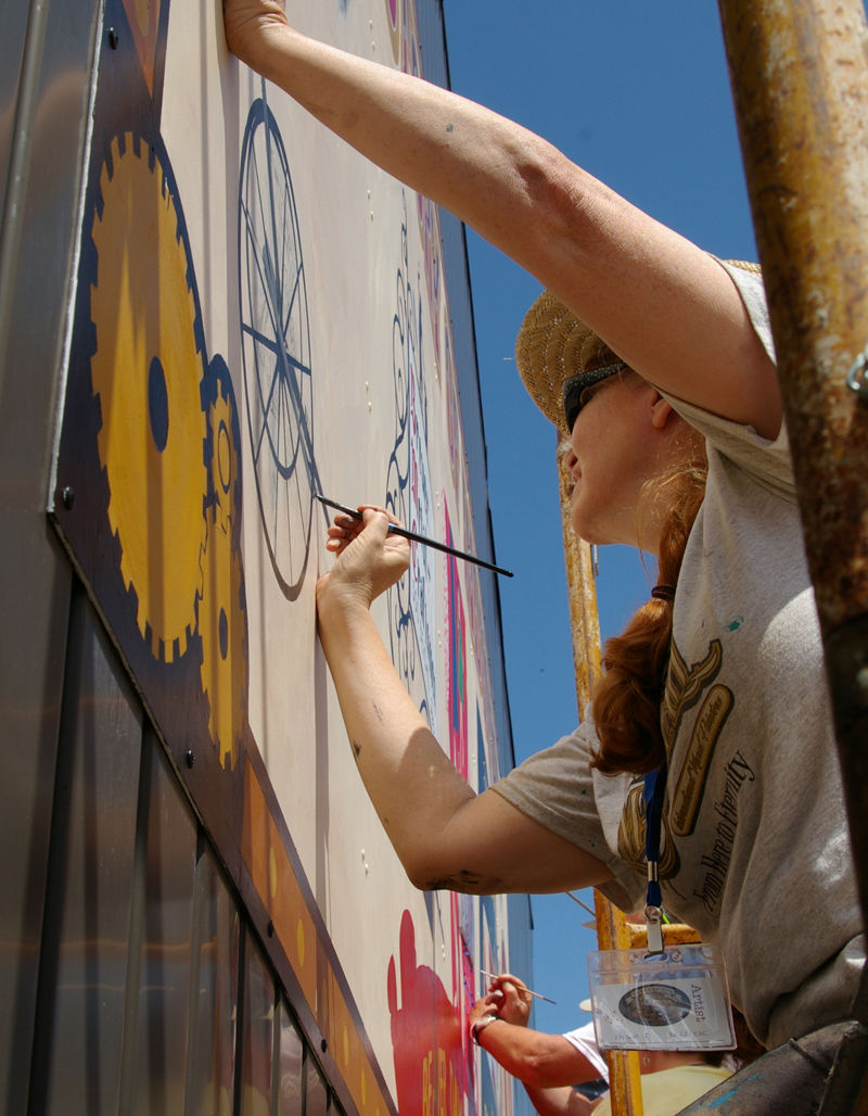 MURAL FESTIVAL ENDS ON HIGH NOTE